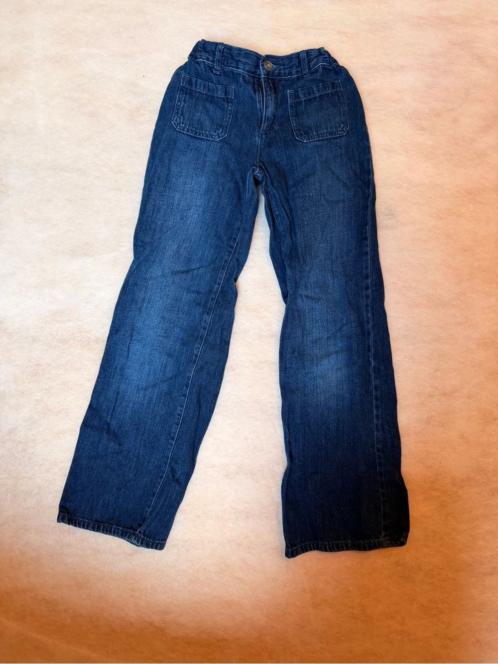 Children’s Place Dark Blue Wide-Leg Jeans
